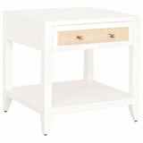 Holland 1-Drawer Side Table With Drawers