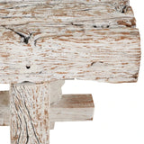 Holland Reclaimed Rustic Wood Bench-Dining Benches-Currey & Co-LOOMLAN