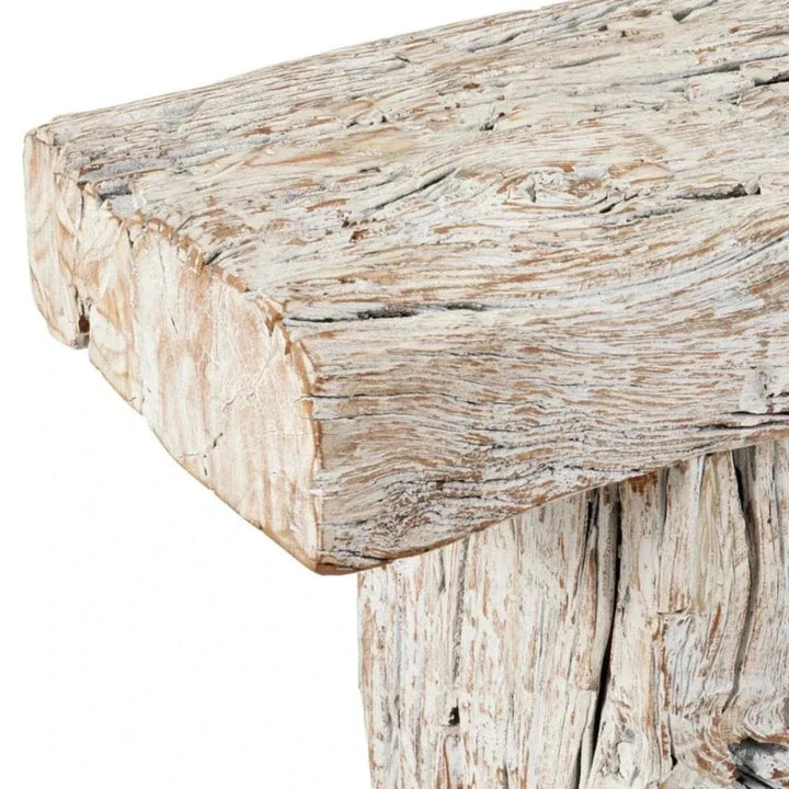 Holland Reclaimed Wood Console Table - LOOMLAN - Currey & Co - Console Tables