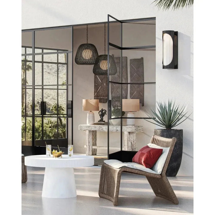 Holland Reclaimed Wood Console Table - LOOMLAN - Currey & Co - Console Tables