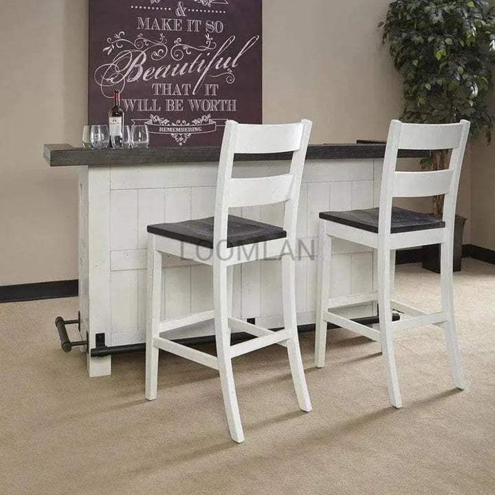 Home Bar Island Counter Dining-Home Bar Islands-Sunny D-LOOMLAN