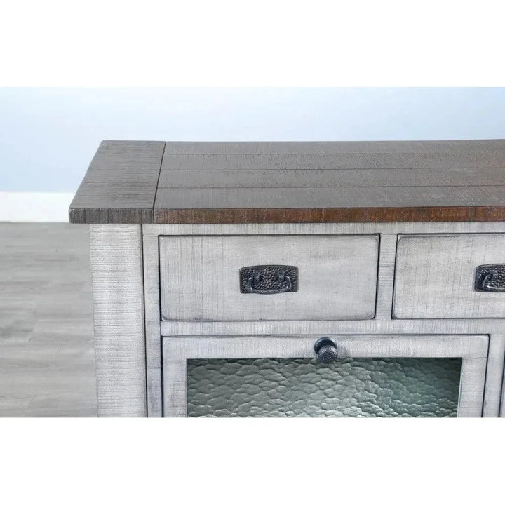 Homestead Hills Server Dark Brown and Grey - LOOMLAN - Sunny D - Sideboards