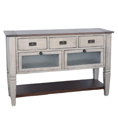 Homestead Hills Server Dark Brown and Grey