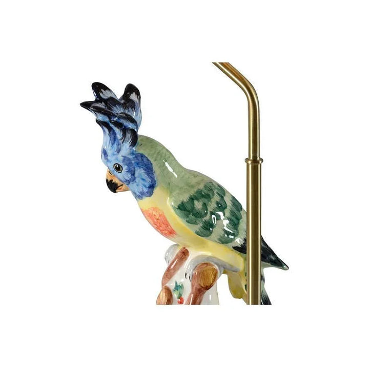 Hope Parrot Design Ceramic Table Lamp - LOOMLAN - Chelsea House - Table Lamps