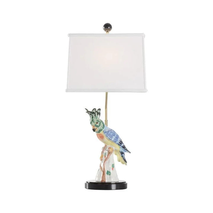 Hope Parrot Design Ceramic Table Lamp - LOOMLAN - Chelsea House - Table Lamps
