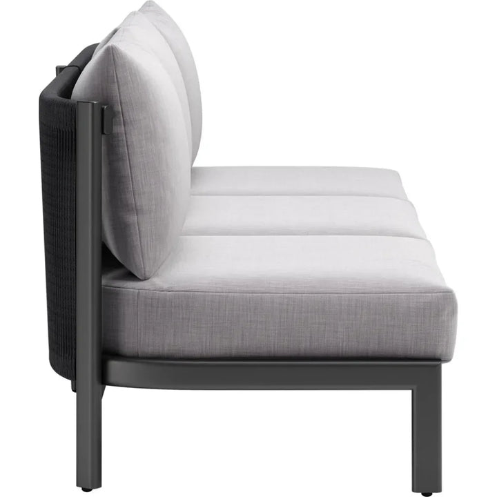 Horizon Gray Sofa - LOOMLAN - Zuo Modern - Outdoor Sofas & Loveseats