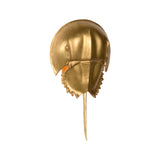 Horseshoe Crab Design Wall Sconce-Wall Sconces-Chelsea House-Gold-LOOMLAN