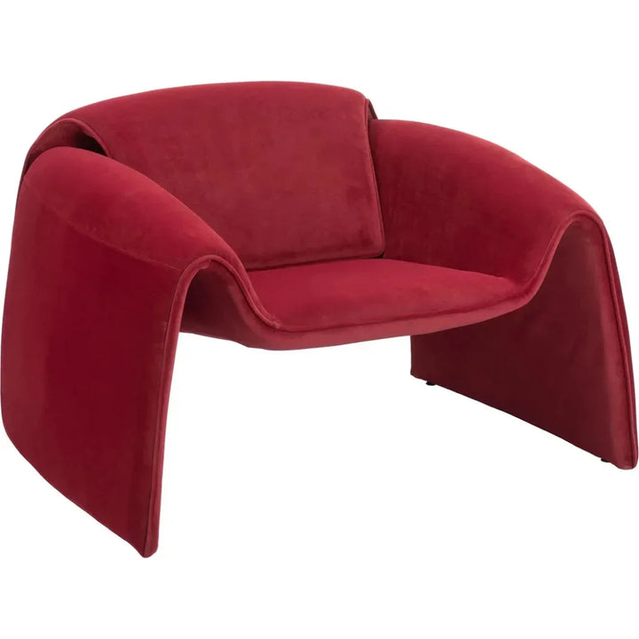 Horten Accent Chair Red - LOOMLAN - Zuo Modern - Accent Chairs
