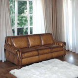How the Frontier was Won Leather Couch Made in the USA Sofas & Loveseats LOOMLAN By Uptown Sebastian