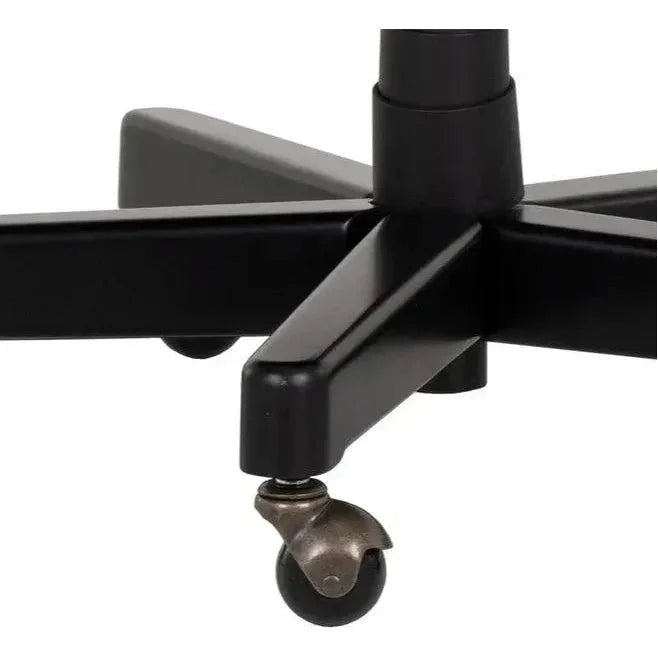 Hubert Tobacco Tan Faux Leather Office Chair-Office Chairs-SUNPAN-LOOMLAN