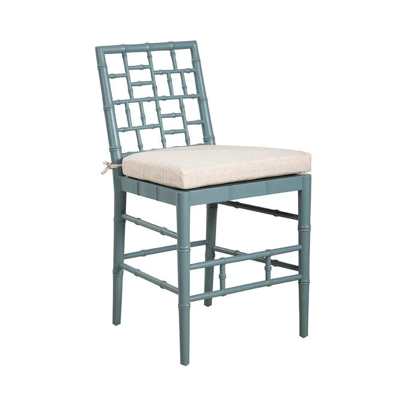 Hugo Linen Modern Counter Stool-Counter Stools-Furniture Classics-Light Blue-LOOMLAN