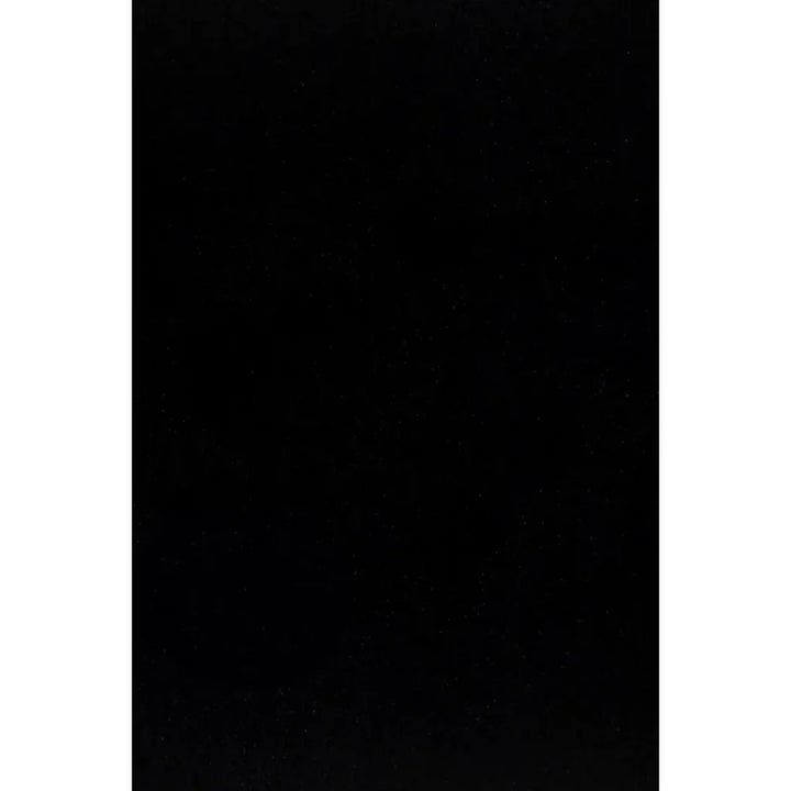 Hugo Round Wooden Dining Table-Dining Tables-Noir-LOOMLAN