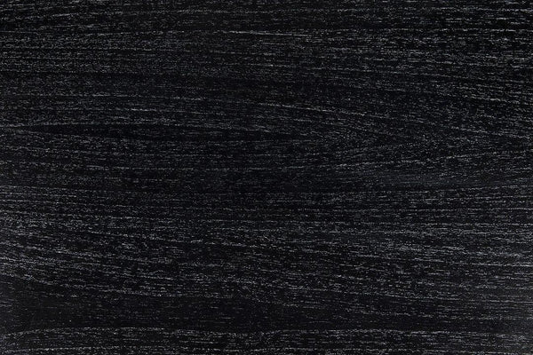 Hugo Wood Black Round Side Table-Side Tables-Noir-LOOMLAN