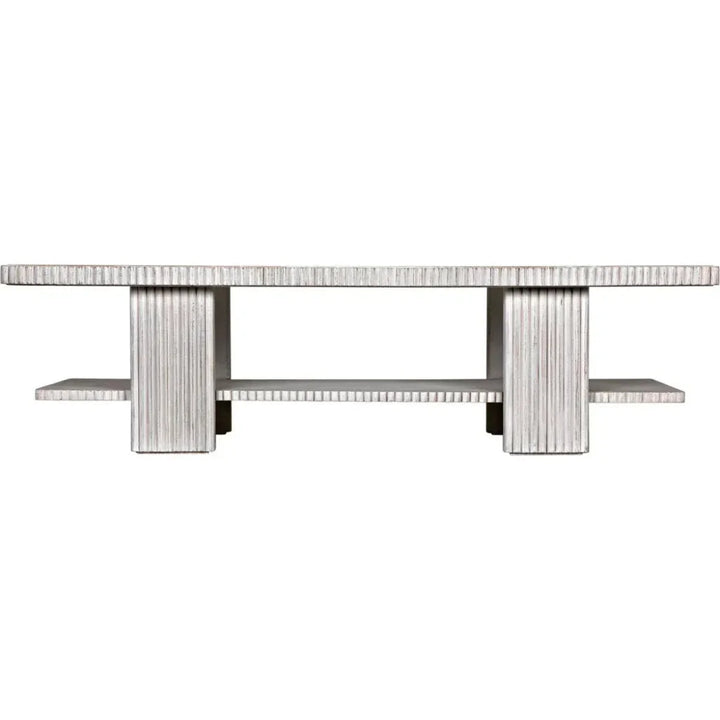 Humphrey Coffee Table, White Wash - LOOMLAN - Noir - Coffee Tables