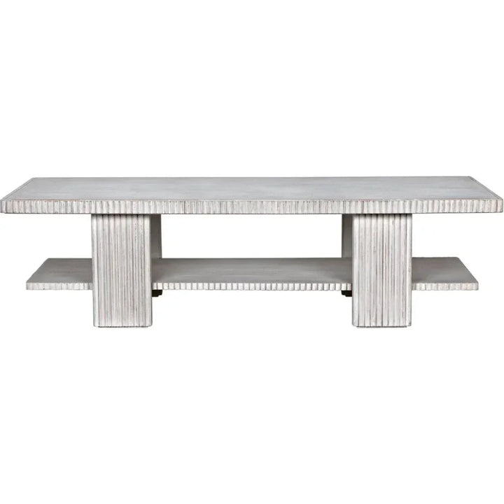 Humphrey Coffee Table, White Wash - LOOMLAN - Noir - Coffee Tables