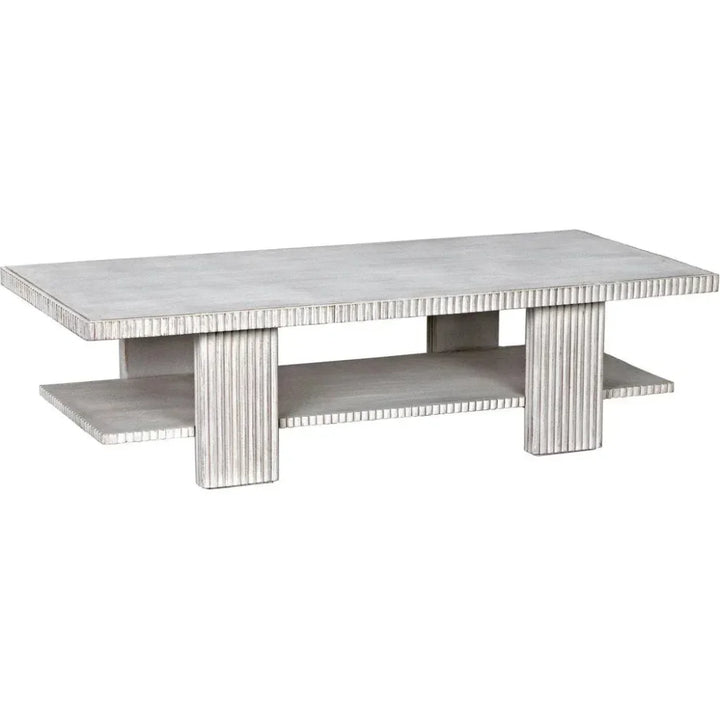 Humphrey Coffee Table, White Wash - LOOMLAN - Noir - Coffee Tables