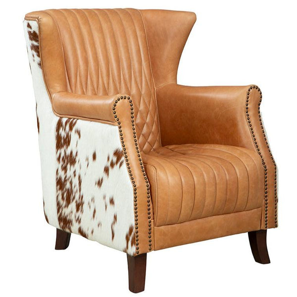 Hyde Paris Flea Market Leather Upholstered Armchair