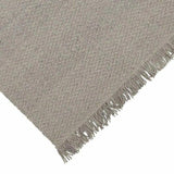 Idun Light Grey Solid Handmade Wool Rug