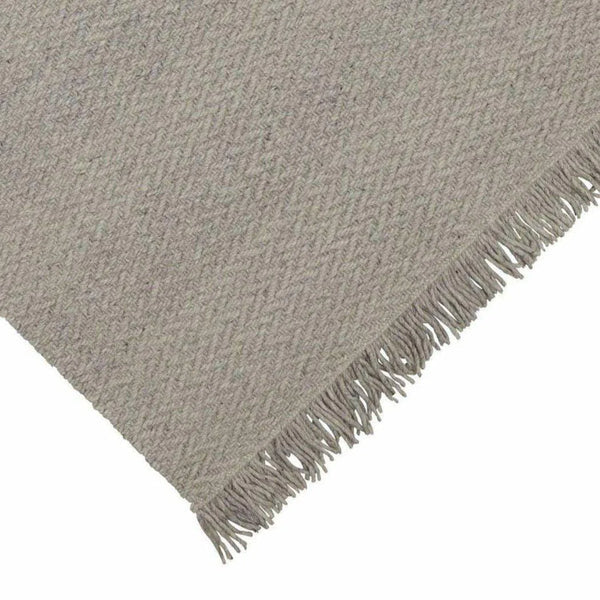 Idun Light Grey Solid Handmade Wool Rug By Linie Design Area Rugs LOOMLAN By Linie Rugs