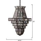 Imperial Pendant 1-Light Glass & Metal by Jamie Young