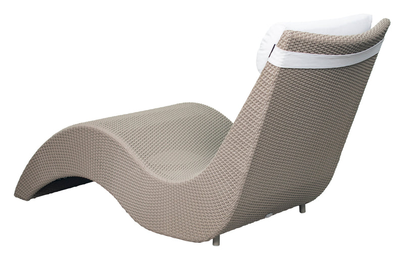 In-Pool Chaise Set of Two - Light Gray Outdoor-Outdoor Lounge Sets-Seasonal Living-LOOMLAN