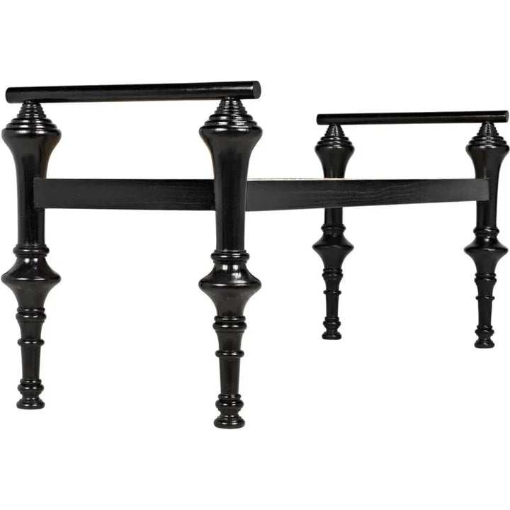 Indochine Bench - LOOMLAN - Noir - Bedroom Benches