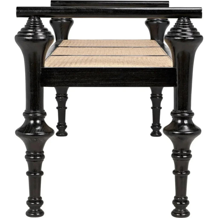 Indochine Bench - LOOMLAN - Noir - Bedroom Benches