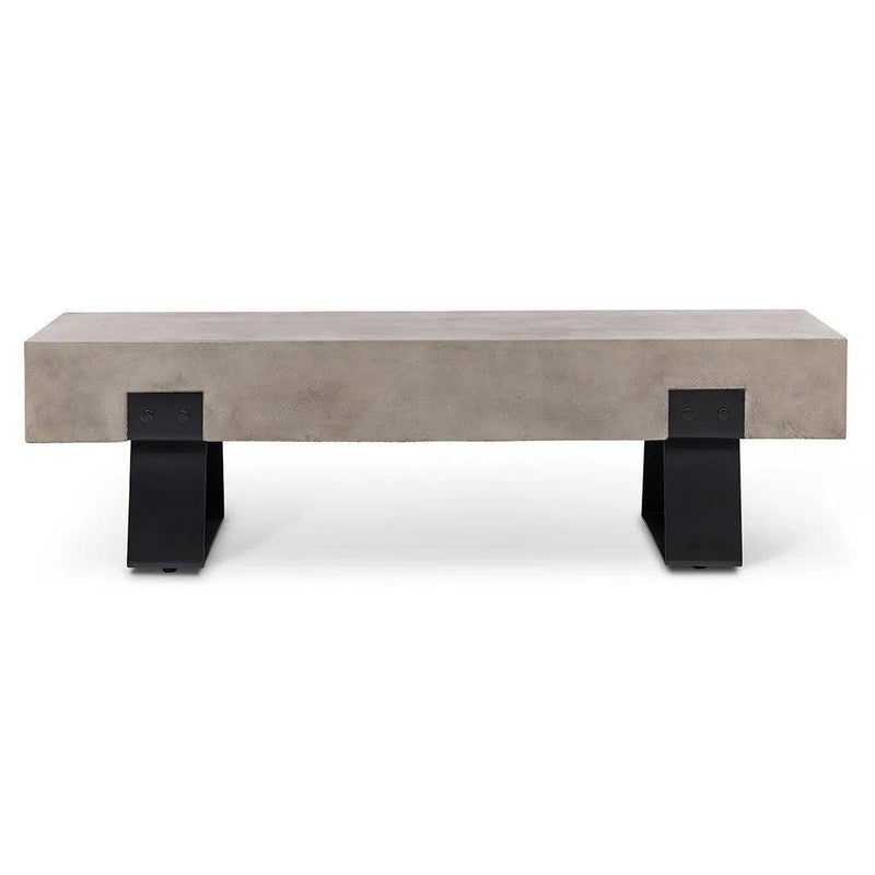 Industrial Fiber Reinforced Concrete Bench