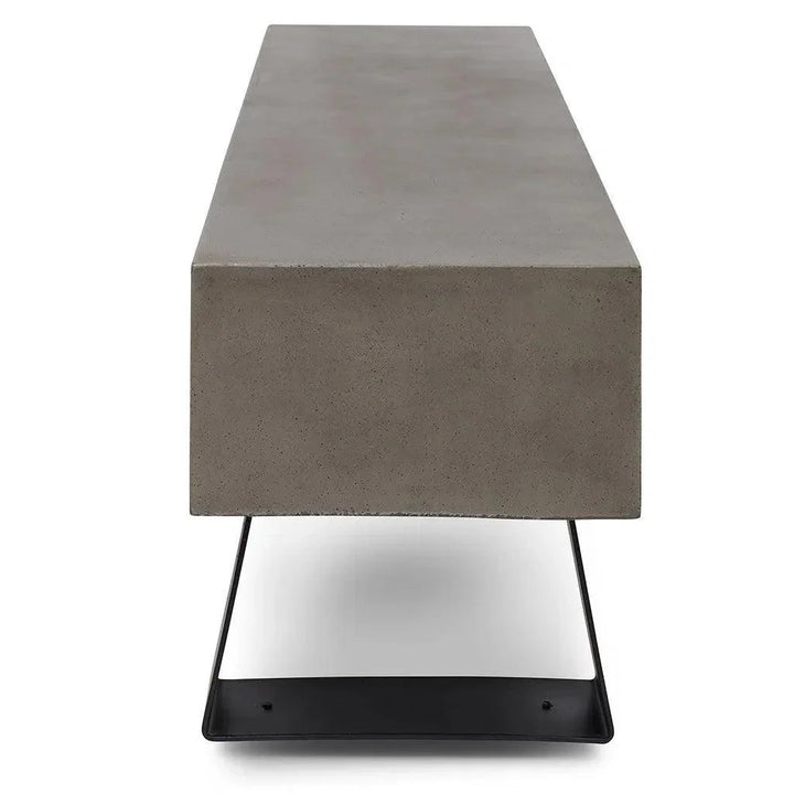 Industrial Fiber Reinforced Concrete Bench - LOOMLAN