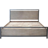 Industrial Loft Iron Platform Bed Frame