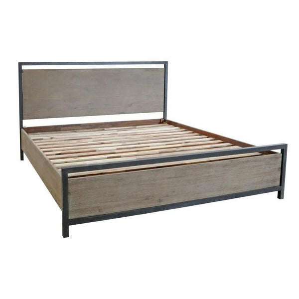 Industrial Loft Iron Platform Bed Frame