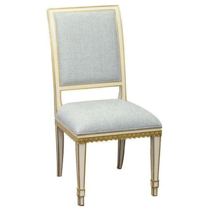 Ines Ivory Chair Mixology Moonstone - LOOMLAN - Currey & Co - Dining Chairs