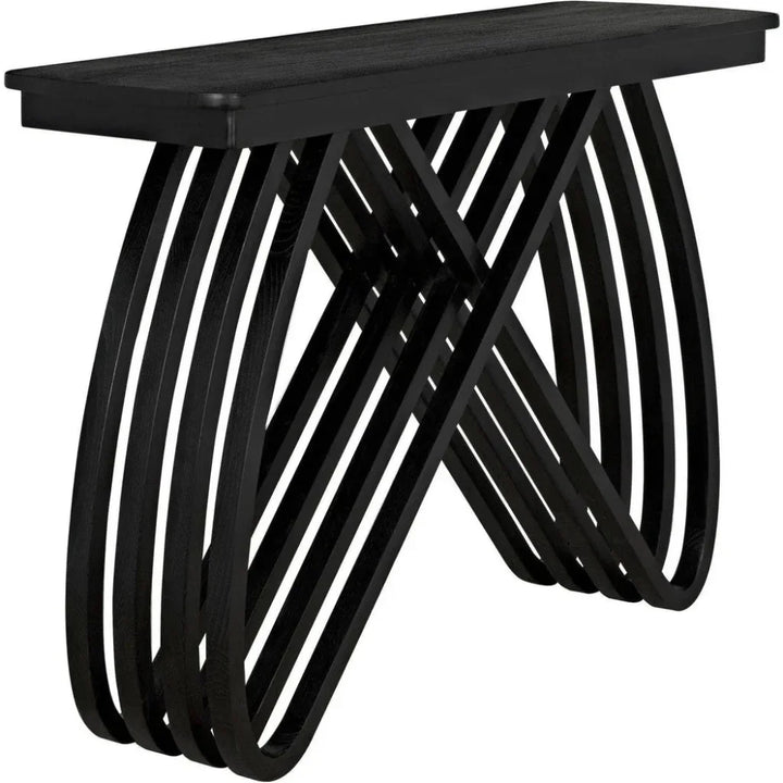 Infinity Console - LOOMLAN - Noir - Console Tables