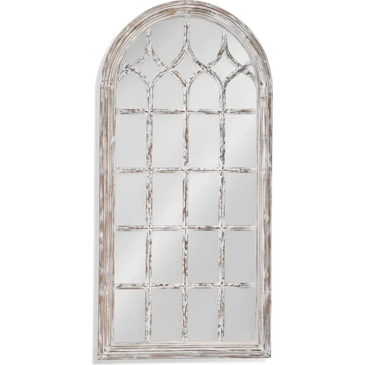 Ingram MDF White Vertical Floor Mirror-Floor Mirrors-Bassett Mirror-LOOMLAN