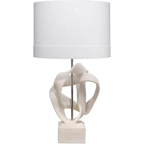 Intertwined Resin Table Lamp