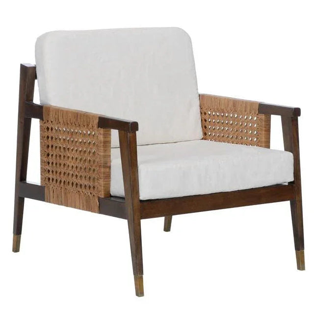 Isle Of Palms Wooden Frame Lounge Chair - LOOMLAN - Wildwood - Accent Chairs