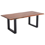 Carden Sheesham Timber Wood Rectangular Dining Table
