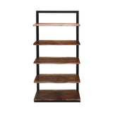 Tetlow Iron Framed Wooden Bookcase