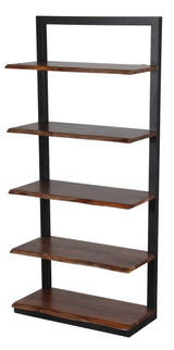 Tetlow Iron Framed Wooden Bookcase