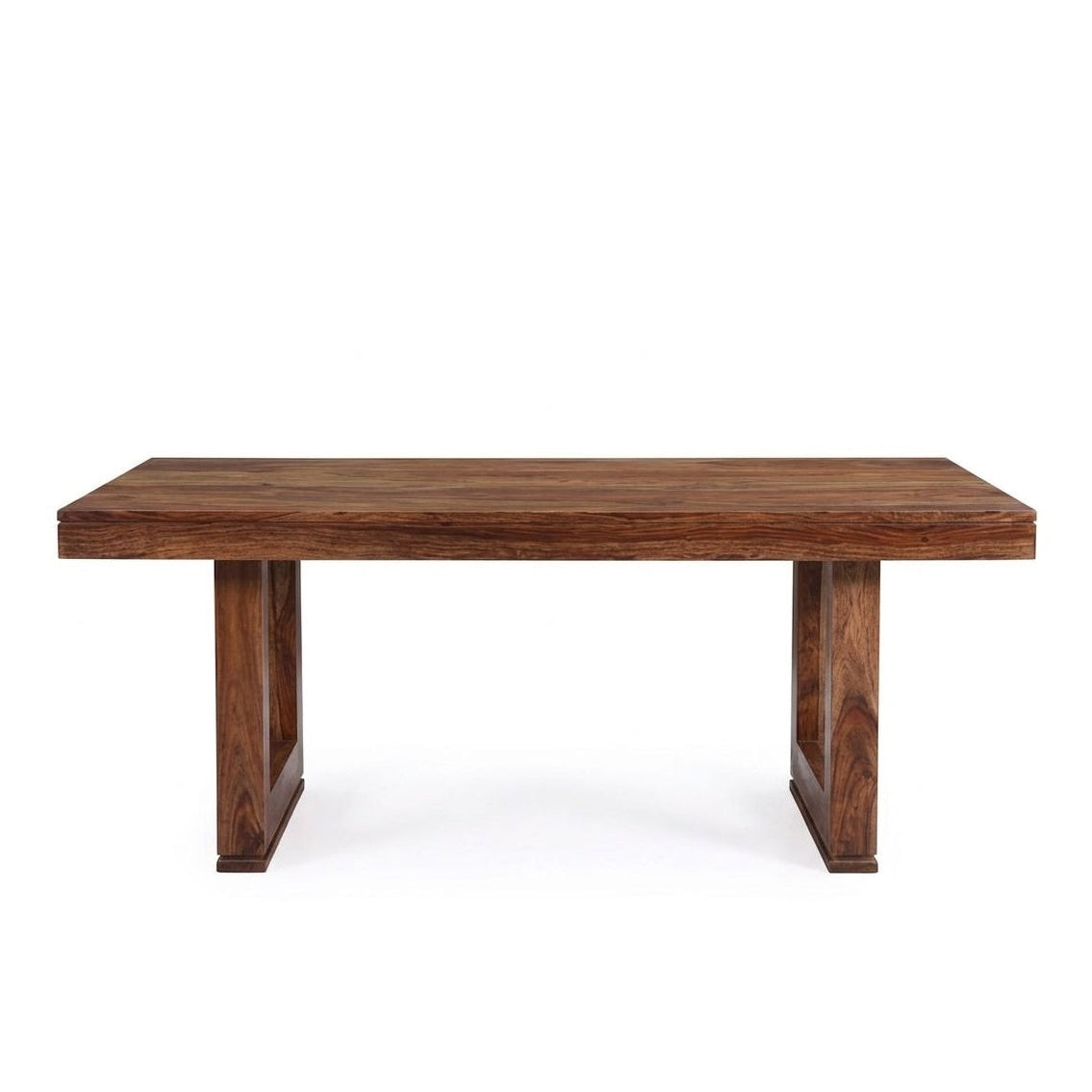 Solid Wood Dining Table 80 x 40 Inches | LOOMLAN