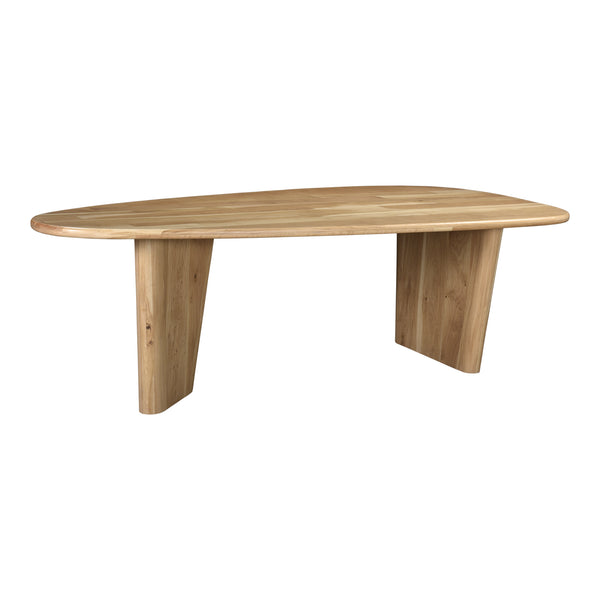 Appro Natural Oak Geometric Dining Table