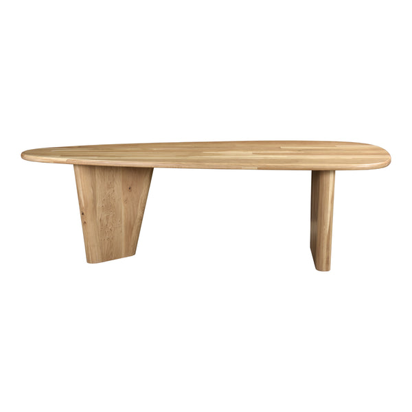Appro Natural Oak Geometric Dining Table