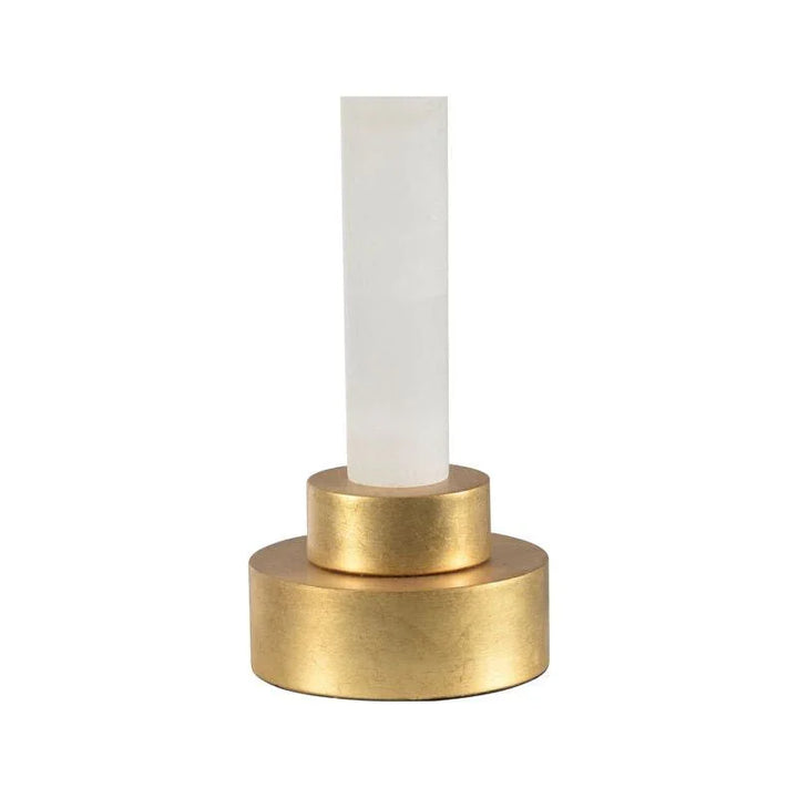 Jackie Alabaster Gold Leaf Design Table Lamp - LOOMLAN - Chelsea House - Table Lamps