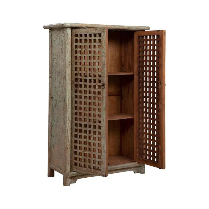 Jackson Vintage Charmed Wooden Cabinet - LOOMLAN - Furniture Classics - Accent Cabinets