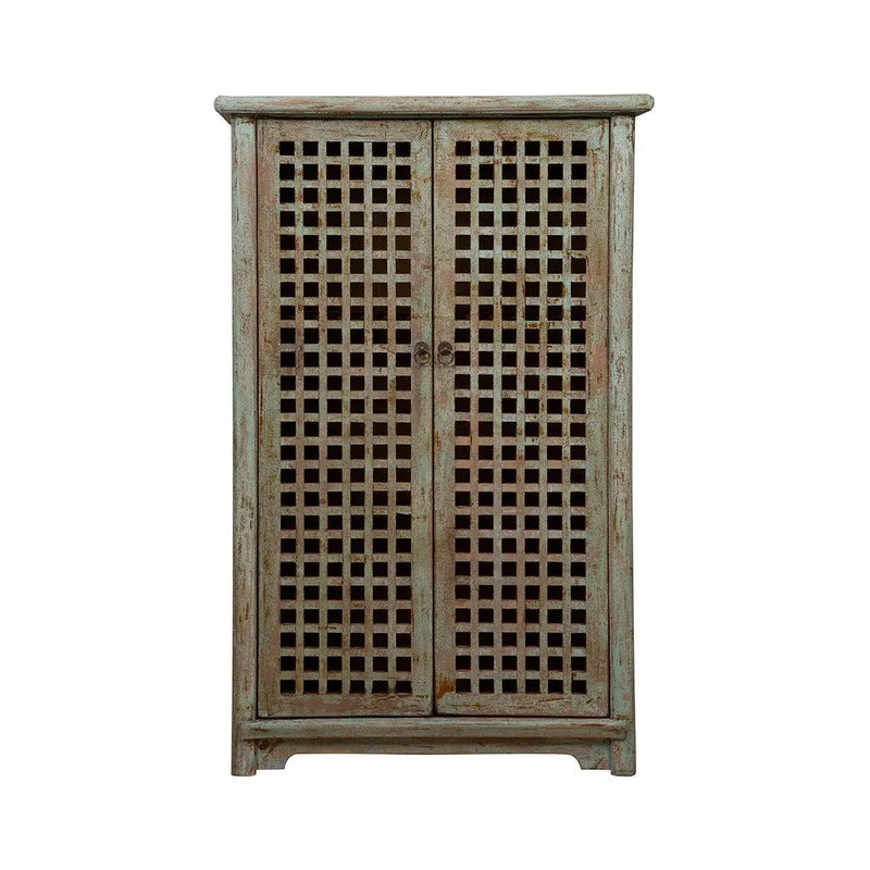 Jackson Vintage Charmed Wooden Cabinet-Accent Cabinets-Furniture Classics-LOOMLAN