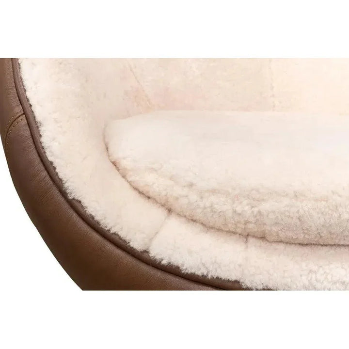 Jacobean Mid 20th Century Egg Chair - LOOMLAN - Sarreid - Accent Chairs