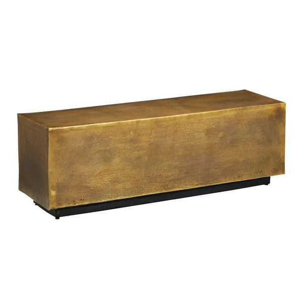 Jahnu Accent Bench - LOOMLAN - Currey & Co - Bedroom Benches