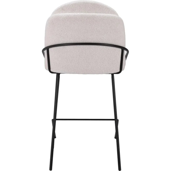 Jambi Counter Stool (Set of 2) Ivory - LOOMLAN - Zuo Modern - Counter Stools