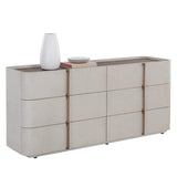 Jamille Leather Dresser Soft Closing Drawers