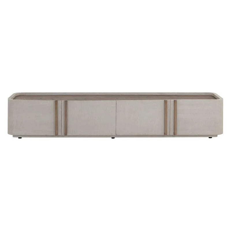 Jamille Media Console & Cabinet Soft Close Doors-TV Stands & Media Centers-SUNPAN-LOOMLAN